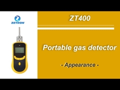 즈에트론 ZT400 가지고 다닐 수 있는 바이오가스 다중 가스 검출기 NH3 O2 H2S CH4 적외선 분석기